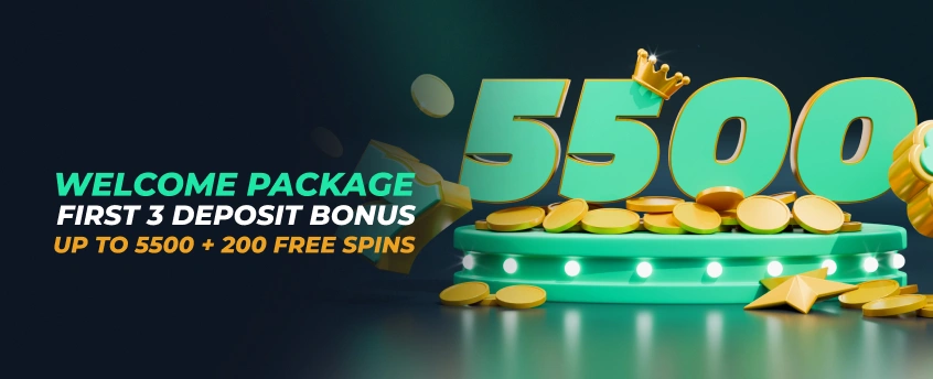 Welcome casino package